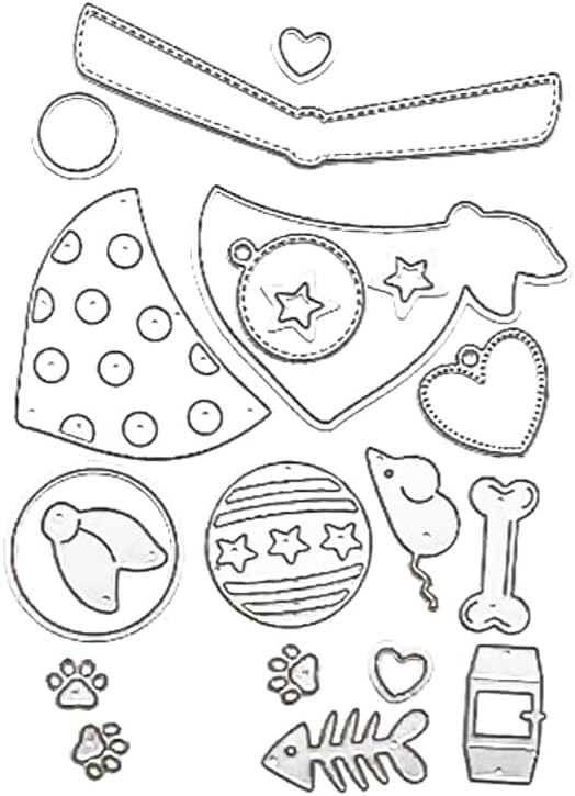 2025-2026 Stamps and Dies for Card Making, Stamps and Dies Set 2025 for - Image 3