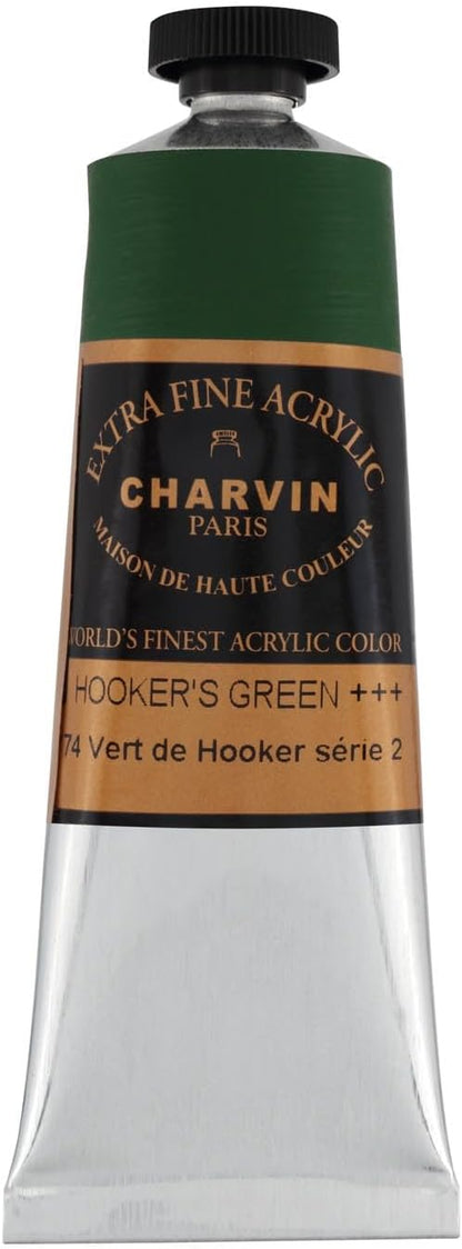 Charvin Extra Fine Professional Acrylic Paint by Unknown