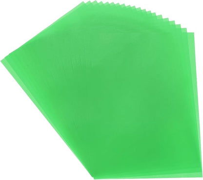 MECCANIXITY Colored Vellum Paper, 40 Sheet Green Transparency 11.7 x 8.2 by MECCANIXITY