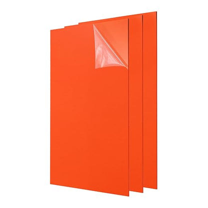 uxcell 3Pcs Acrylic Sheets 12x8 Inch Acrylic Panel 1/8 Inch-3mm Plastic Board by uxcell
