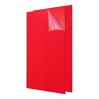 uxcell 2Pcs Acrylic Sheets 12x8 Inch Acrylic Panel 1/8 Inch-3mm Plastic Board by uxcell