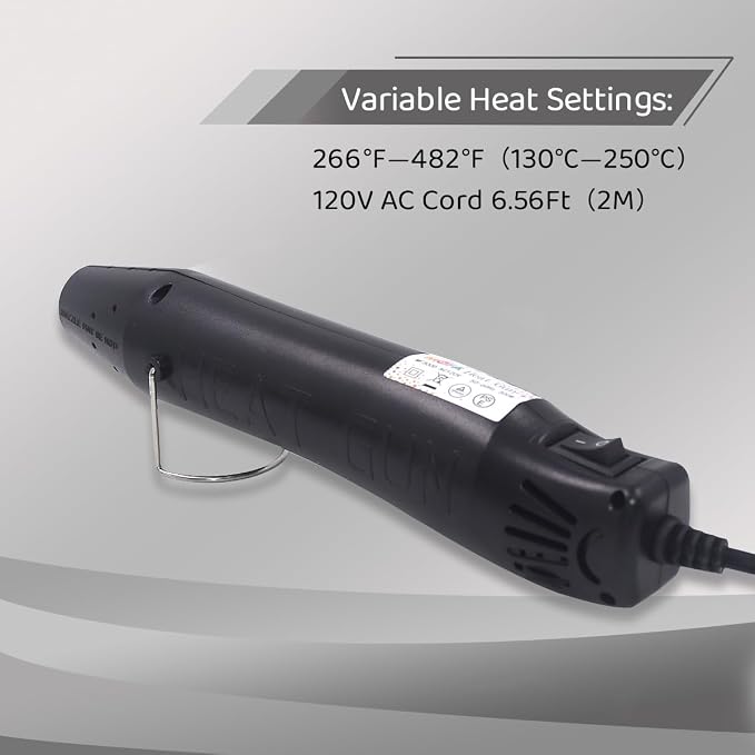 mofa Resin Heat gun, 6.6ft Cable 300W Hot Air Gun - Image 2