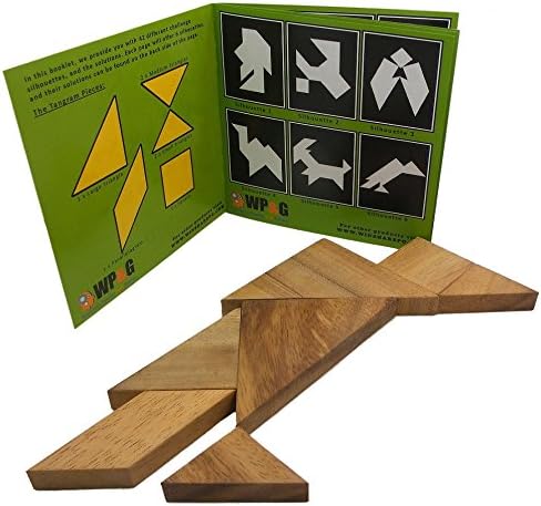 Tangram Wooden Puzzle Geometry Game, - Image 3