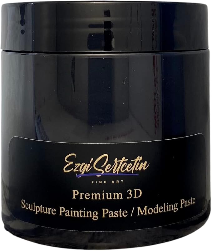 3D Sculpture Painting Paste|Texture Paste|Decorative Plaster|Ready to by EzgiSertcetin