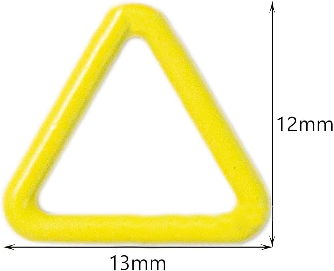 Hilsayum 30PCS Mini Metal Stitch Markers Triangle-Shaped Stitch Markers - Image 5
