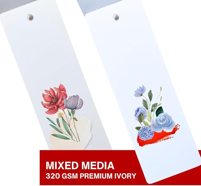 320gsm Premium Ivory Professional Bookmark Sketchpads/for All Mediums, - Image 2