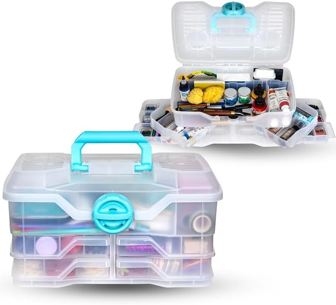 ArtBin Clear Plastic Organizer Small Parts Organizer by ArtBin