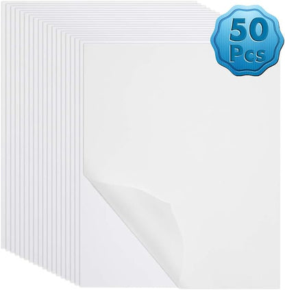 Vellum Paper, Cridoz 50 Sheets Vellum Transparent Paper 8.5 x 11 Inches by cridoz