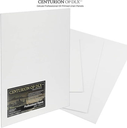 Centurion Deluxe Professional Oil Primed Linen Canvas Panels - Image 5