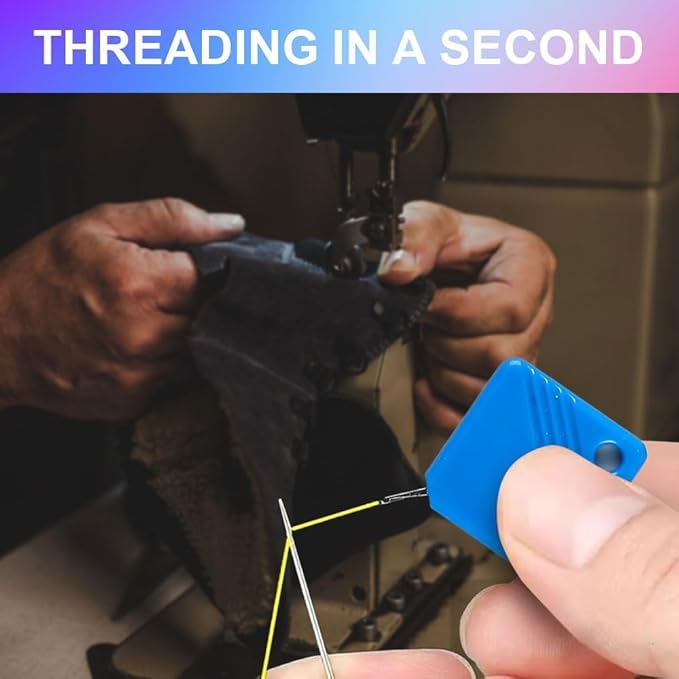 Automatic Needle Threaders for Hand Sewing, 2025 Upgrade Embroidery Floss - Image 7