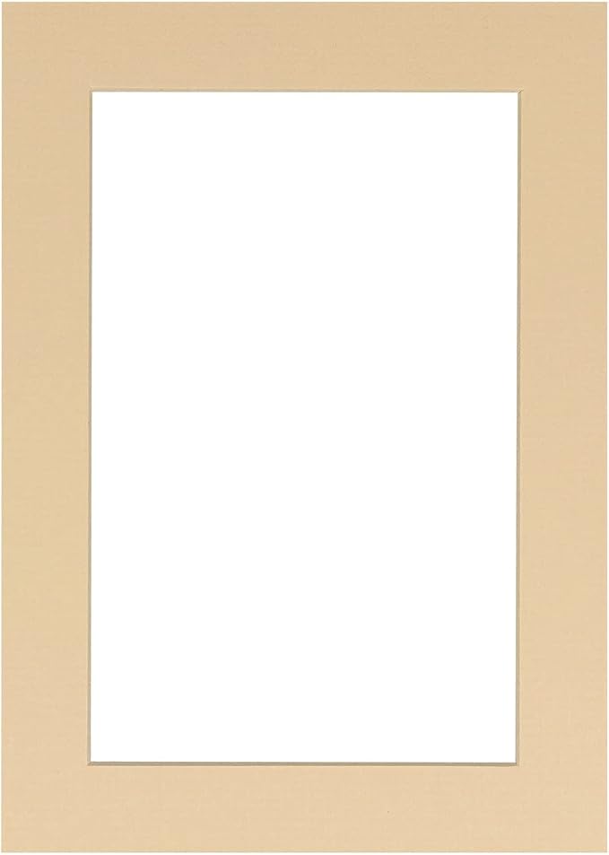 8x10 Mat Bevel Cut for 5x8 Photos by Poster+Palooza