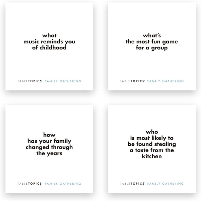 TableTopics Family Gathering Conversation Cards - Image 6