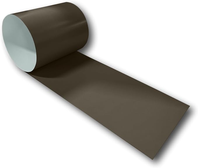 Eagle 1:24 Gauge KYNAR 500 Sheet Metal Flashing Rolls-10 FT Long-Heavy Duty by EAGLE1