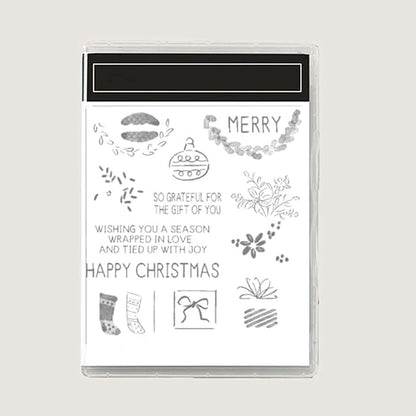 2025-2026 Stamps and Dies for Card Making, Stamps and Dies Set 2025 for by HITKUZ