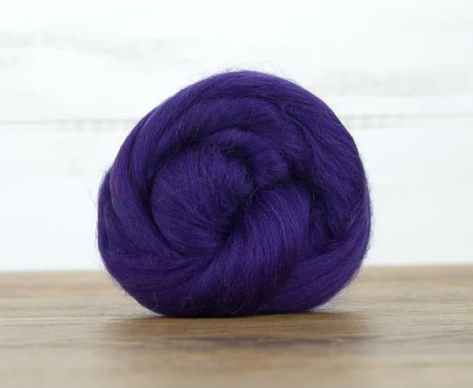 Revolution Fibers Merino Wool Combed Top | 1 lb Premium Wool Roving | 22 Micron - Image 3
