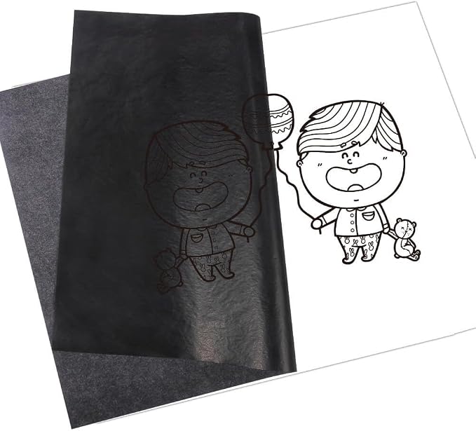 Selizo 100 Sheets Black Carbon Transfer Tracing Paper - Image 7
