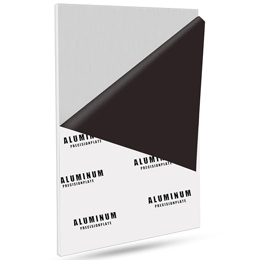 6061 Aluminum Sheet Plate, Rectangle Aluminum Plate Solid Metal Sheet Plate by AODESTINY