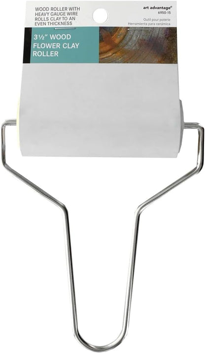 Art Advantage Flower Clay Roller by ArtAdvantage
