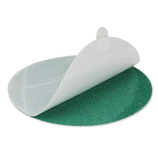 BHA 5” Green Film PSA Self Adhesive Sanding Discs - Image 6