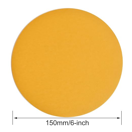 6-Inch No-Hole Hook and Loop Sanding Discs 800-Grit, Random Orbital Sandpaper - Image 6