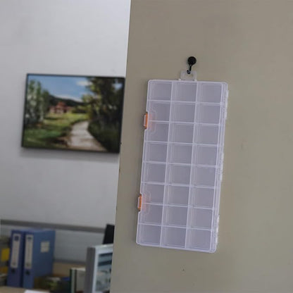 BangQiao 3 Pack 24 Grids Clear Plastic Storage Box - Image 6