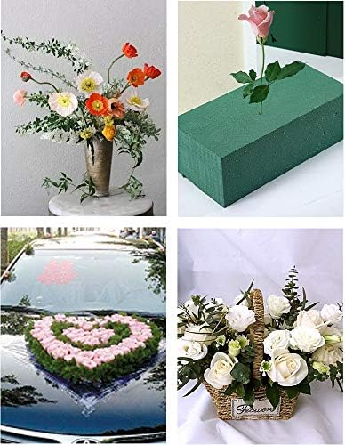 3PCS Floral Foam Bricks, Florist Flower Foam Green Blocks Flower Arrangement - Image 6