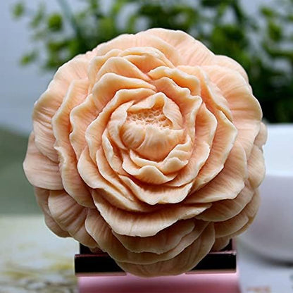 3 inch Peony Flower Handmade Soap Mold Flower Mold Soap Making Molds Peony - Image 3