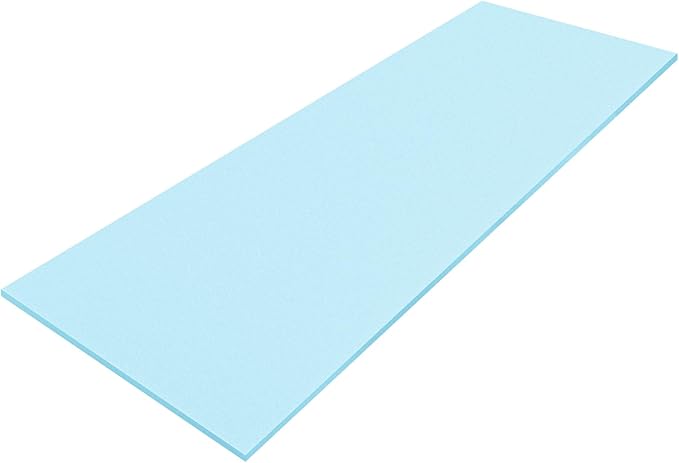 Amylove Polyurethane Foam 24" x 72" High Density Cushion Upholstery Foam Sheet by Amylove