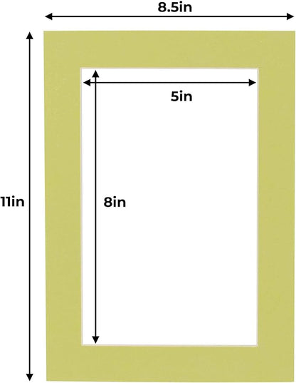 5.5x8.5 Mat for 8.5x11 Frame - Image 3
