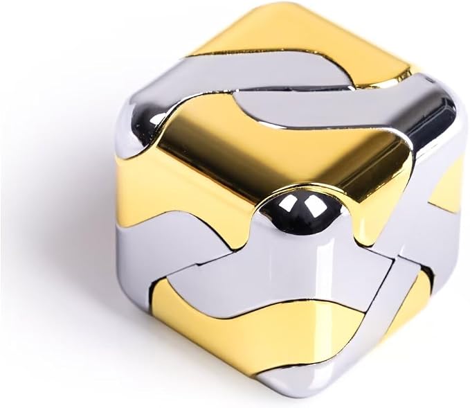 Metal-Puzzles Brain-Teaser 3D-Toys: Fidget-Toys Cool-Gadgets-Stuff by samisoler