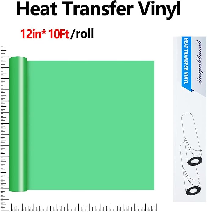 guangyintong Heat Transfer Vinyl Fruit Green HTV Rolls, Matte Surface Fruit - Image 5
