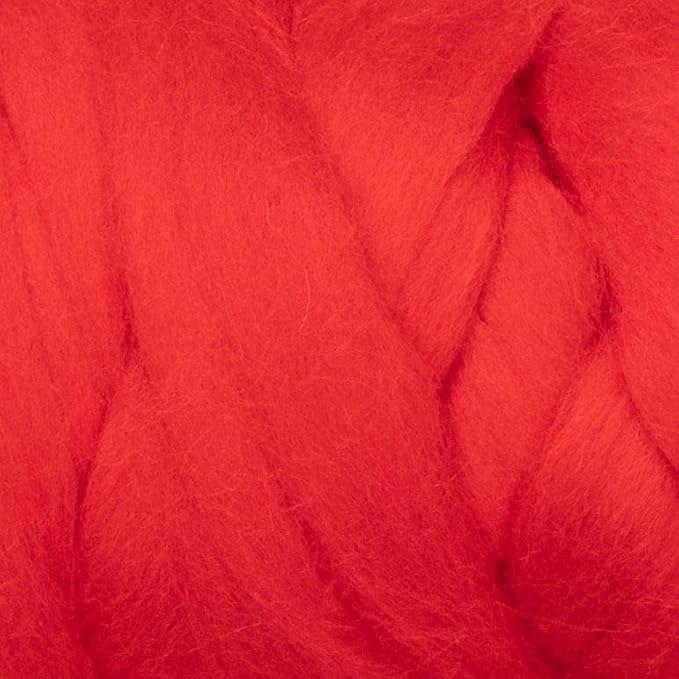 Colored Natural Wool roving, 8 OZ. Best Wool - Image 4