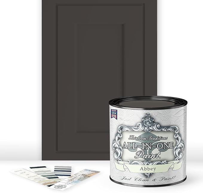 ALL-IN-ONE Paint, Durable cabinet and furniture paint. Built in primer and top by HeirloomTraditionsPaint