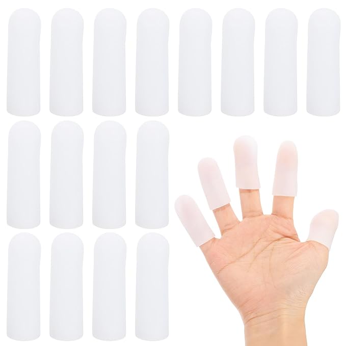 PATIKIL Gel Finger Cots 2"x0.67" by PATIKIL