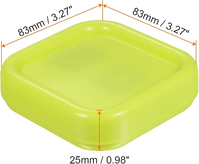 HARFINGTON Magnetic Pin Cushion Square Plastic Magnetic Sewing Pin Holder - Image 2