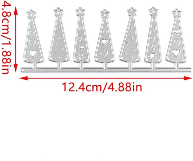 Mvchifay Cutting Dies Happy Birthday Metal Stencils Scrapbooking Tool DIY - Image 6