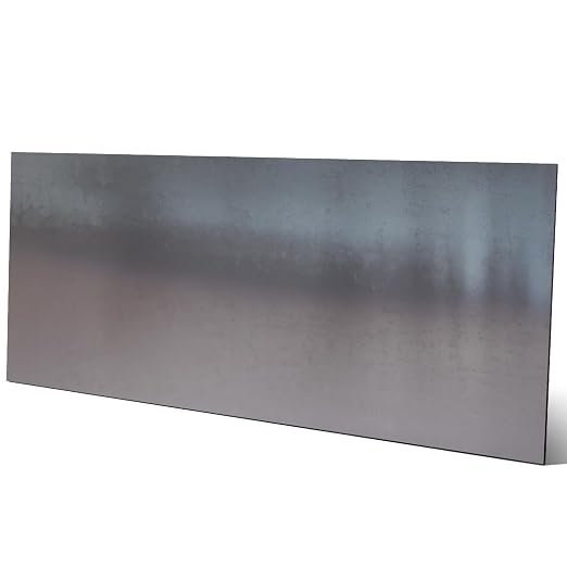 Hicarer 12 x 24 Inch A36 Carbon Steel Sheet 0.08" Thickness Length 14 Gauge Hot by Hicarer