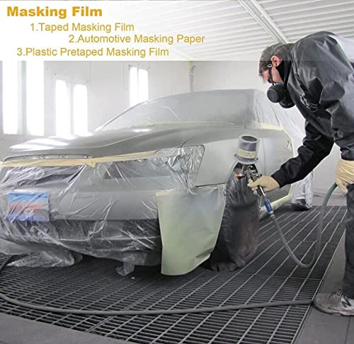 uyoyous 6 Rolls 9x67 ft Painters Plastic - Image 6