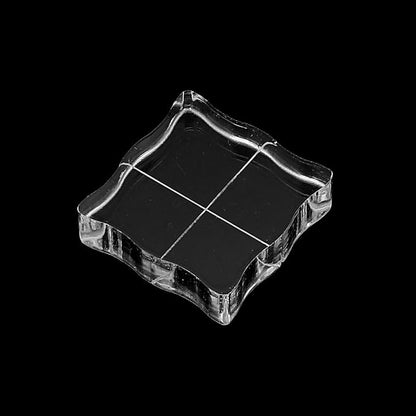 PATIKIL 1"x1" Acrylic Stamp Block - Image 5