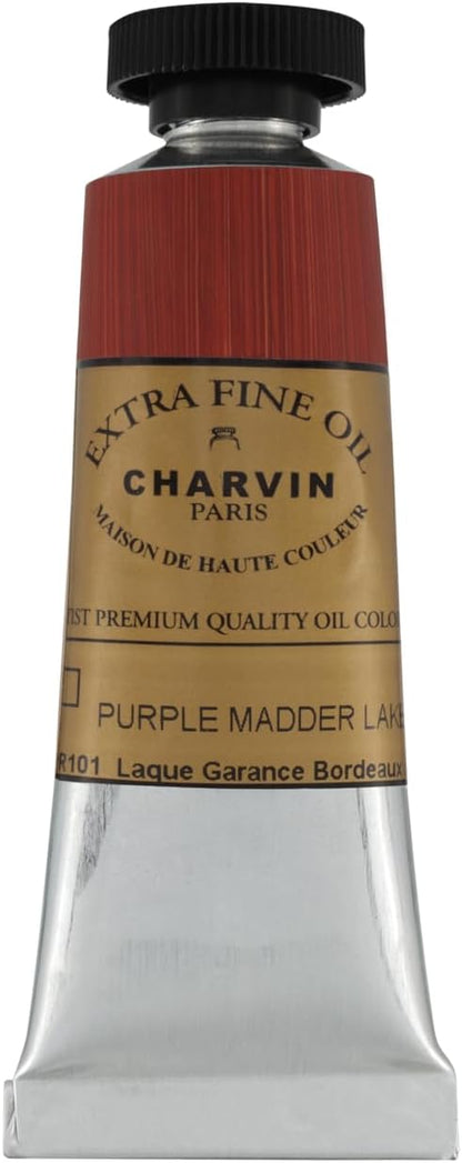 Charvin Extra Fine Oil Paint, Rich Texture, Poppy Oil-Based, Light-Fast - Image 2
