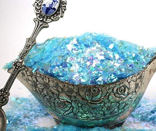 Light Blue Iridescent Ice Glitter Flakes - Image 5