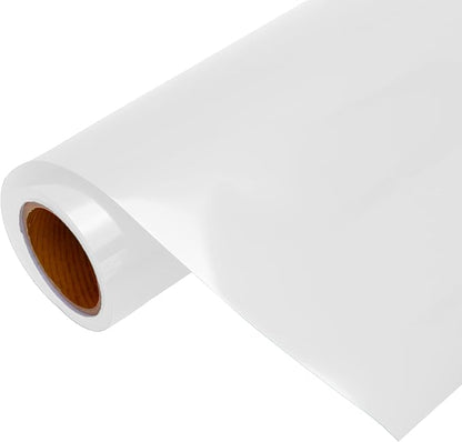 Threadart Clear Heat Transfer Vinyl Film | Custom Cut Roll 20" Wide by The Yard by ThreadArt