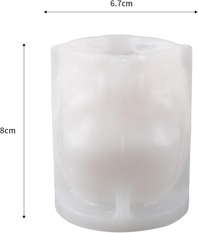 Skull Head Candle Mold - Image 2