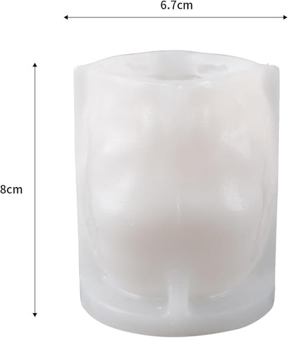 Skull Head Candle Mold - Image 2