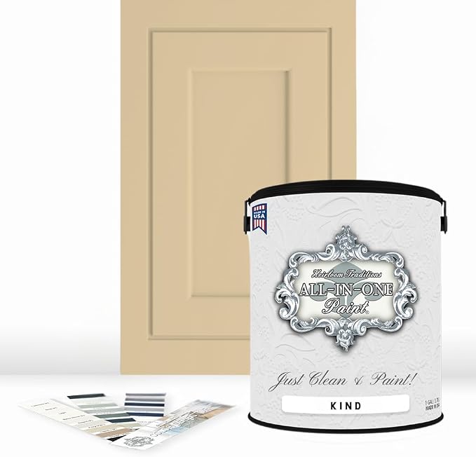 ALL-IN-ONE Paint, Durable cabinet and furniture paint. Built in primer and top by HeirloomTraditionsPaint
