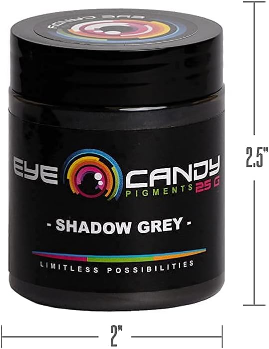 Eye Candy Pigments Premium Grey Mica Powder - Image 7