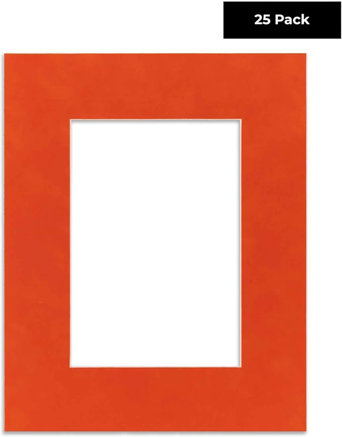 Pack of 25 Acid Free 11x14 Mats Bevel Cut - Image 2