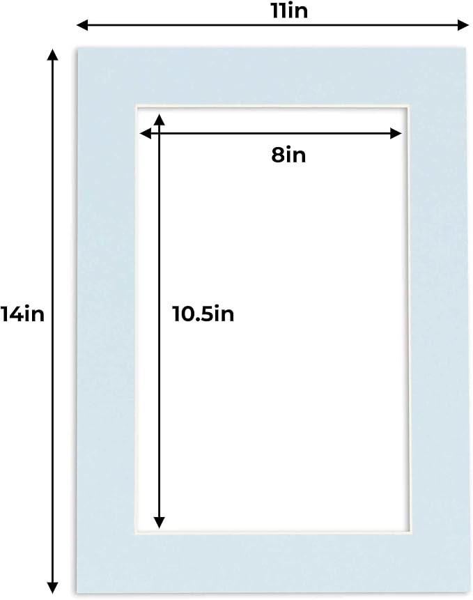 11x14 Mat for 8.5x11 Photo - Image 3