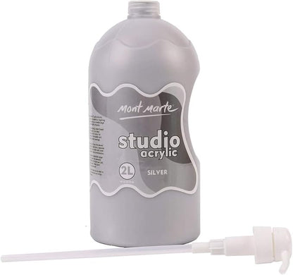 Mont Marte Discovery School Acrylic, 1/2 Gallon. Ideal by MontMarte