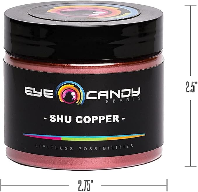 Eye Candy Pigments Premium Copper Mica Powder - Image 8
